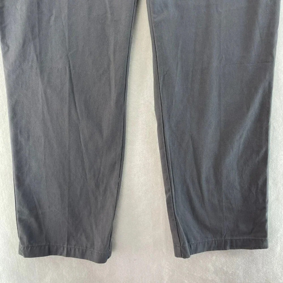 Amazon Essentials Khaki Pants Men's Sz 36x31 Gray Classic Straight Leg - Picture 4 of 9